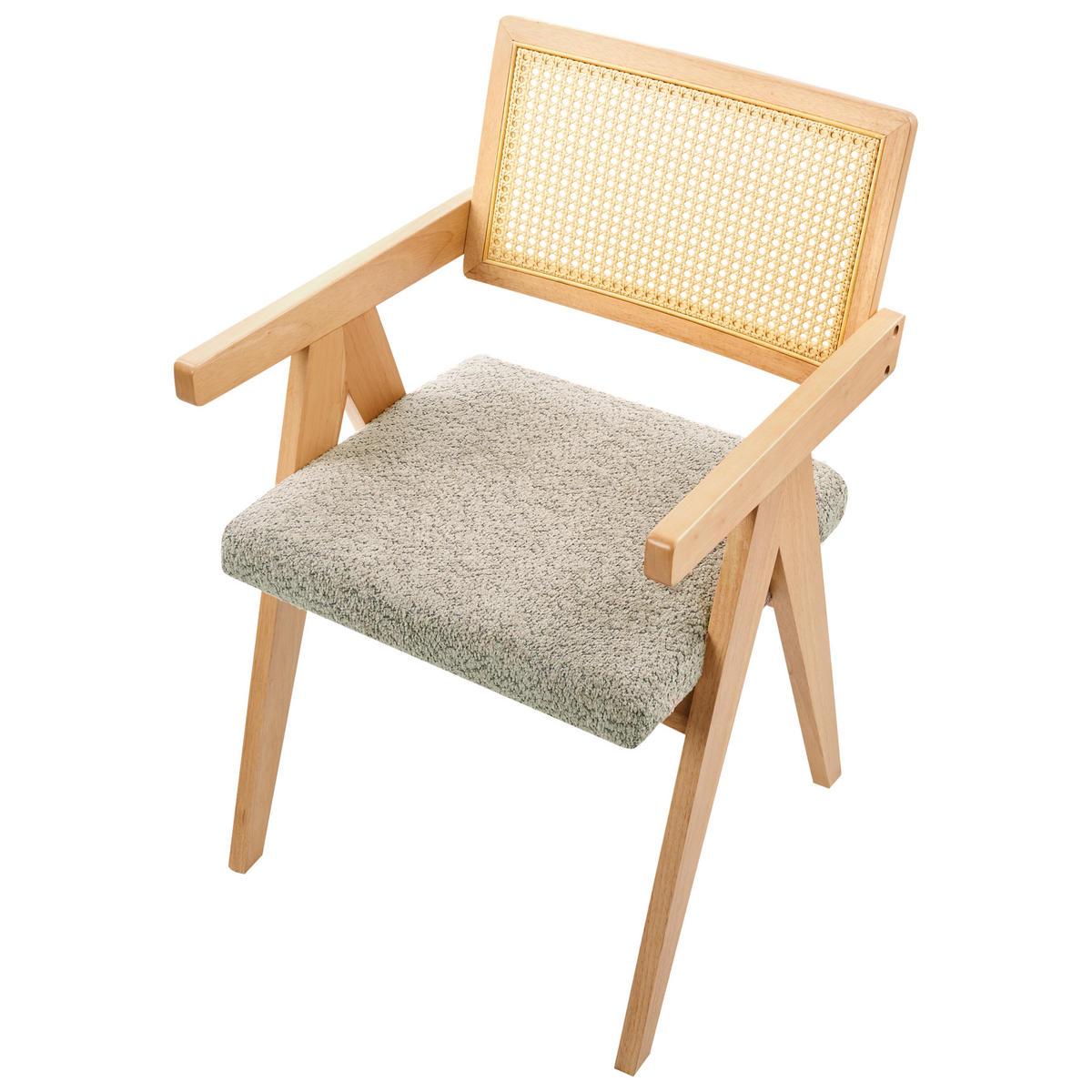 ÉTKEZŐSZÉK 2 darabos Szett Világosbarna Ava - bézs/világosbarna, fa (55/85/62cm) - Beliani