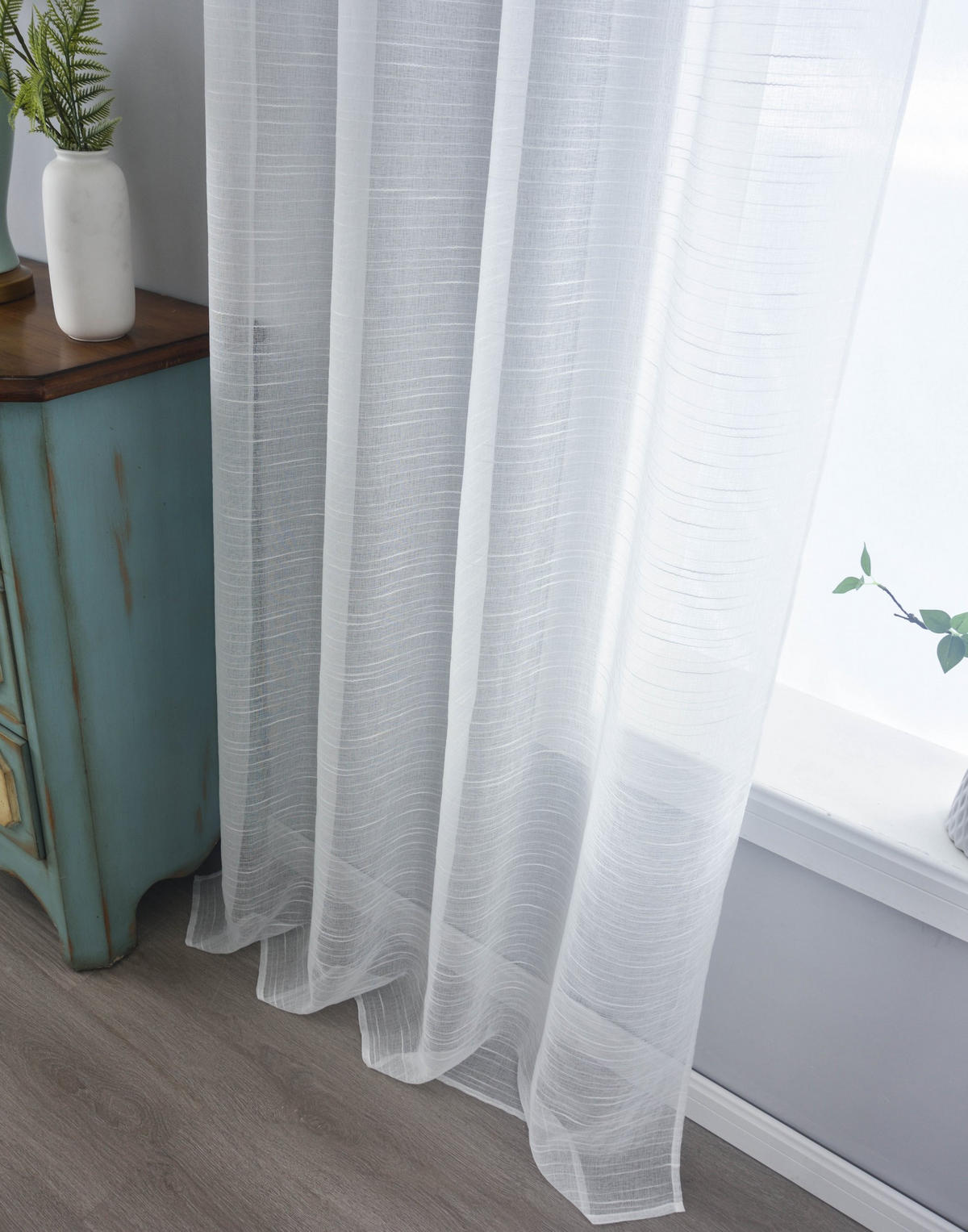 VORHANG »Dresden« HxB 245x135 cm Natur - Naturfarben, Textil (132/245cm) - Gardinenbox