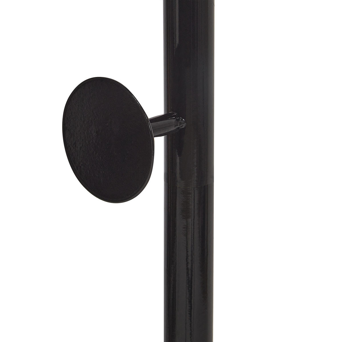 GARDEROBENSTÄNDER Metall schwarz/weiß 170 cm Notus - Schwarz/Weiß, Metall (32/170/32cm) - Beliani