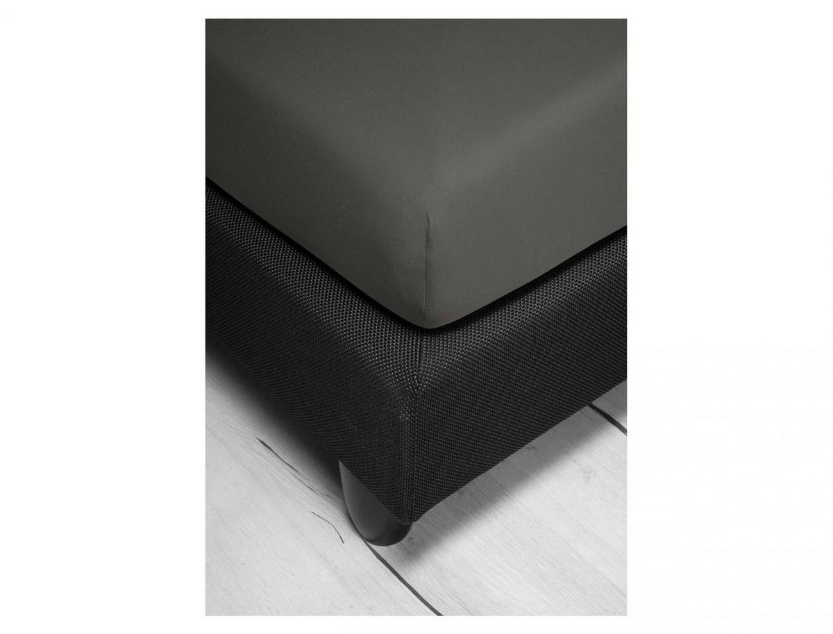 SPANNBETTTUCH VESUV 0012 - Silberfarben, Textil (100/200cm) - Irisette