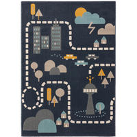 KINDERTEPPICH Juno Blau 120x170 cm - Blau, Textil (120/170cm) - Lytte