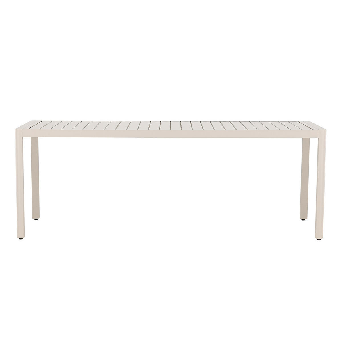 GARTENTISCH - Beige, Metall (200/90/72cm) - home24