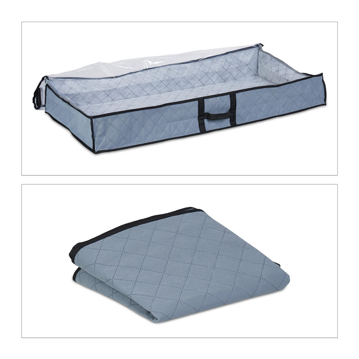 2XBOXY pod posteľ - viacfarebná, plast - Relaxdays