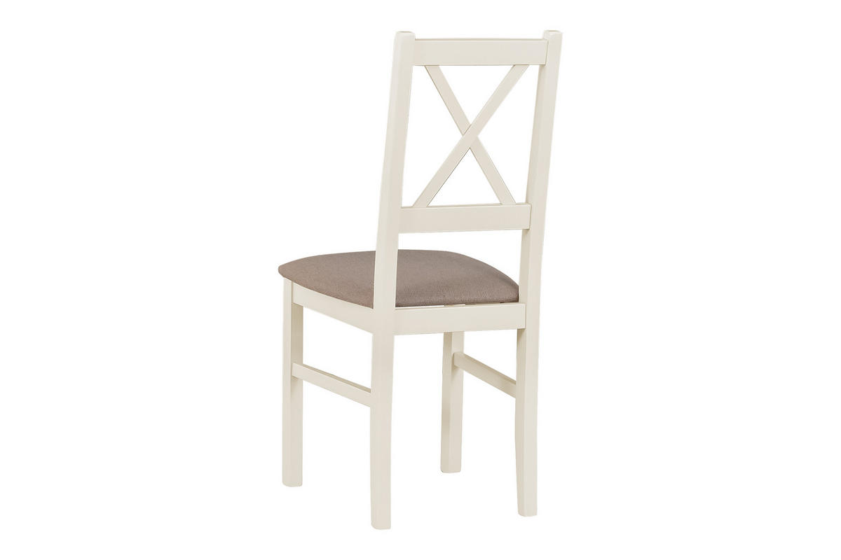 STUHL Nilo 10 (2er Set) - Bronzefarben/Cappuccino, Holz (43/94/40cm) - Leaf Design
