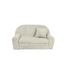 KINDERSOFA MINI aus Kuschel-Cord in Beige - Beige, Textil (78/45/40cm) - Fortisline