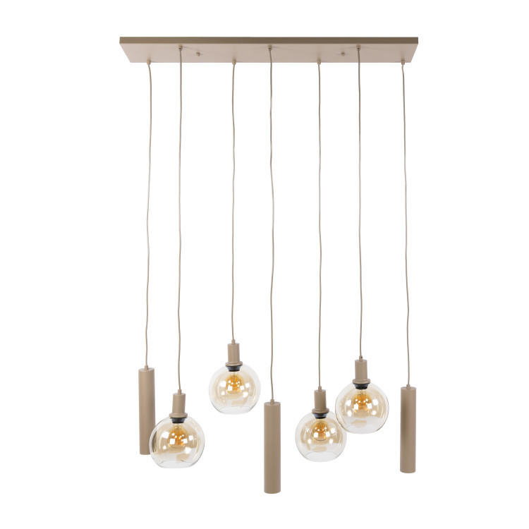 Hoyz Collection Hängeleuchte Beige 100x150x35 cm