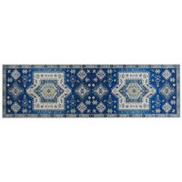 KURZFLOR-TEPPICH Parvakadli 200/60 cm - Blau, Kunststoff (60/200cm) - Beliani