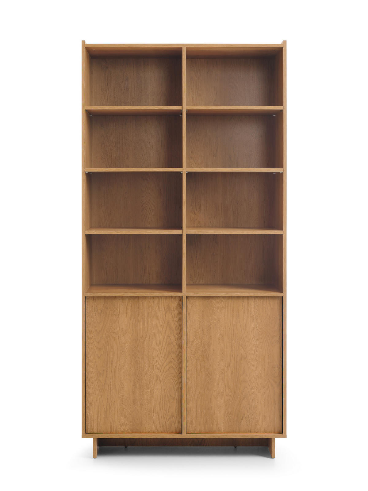 BÜCHERREGAL: karamellfarbene Eiche, 98 x 201 x 39 cm - Braun, Holzwerkstoff (98/201/39cm) - 3XE LIVING