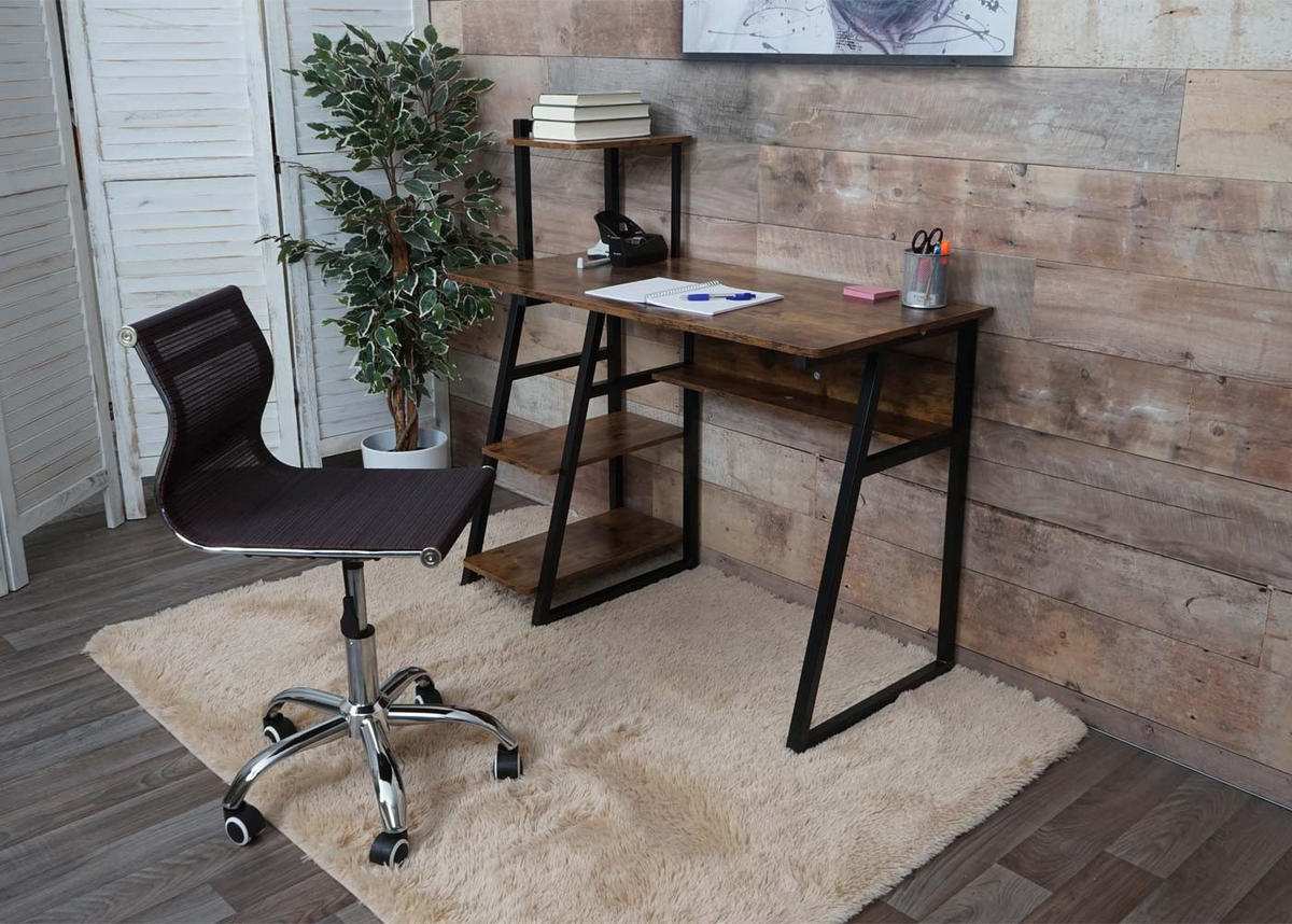 BÜROSTUHL Bordeaux - Bordeaux, Textil (49/82/49cm) - MCW