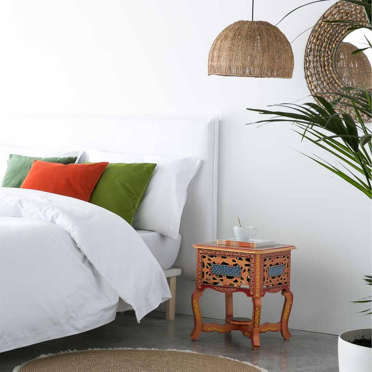 NACHTTISCH aus Holz, braun, 38x45cm - Braun, Holz (38/44.5/38cm) - Wanderlust