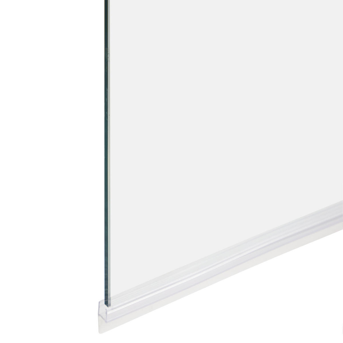NÁSTAVEC NA VANU 140/70 cm Zlatý Lapan - průhledná, sklo (70/140cm) - Beliani