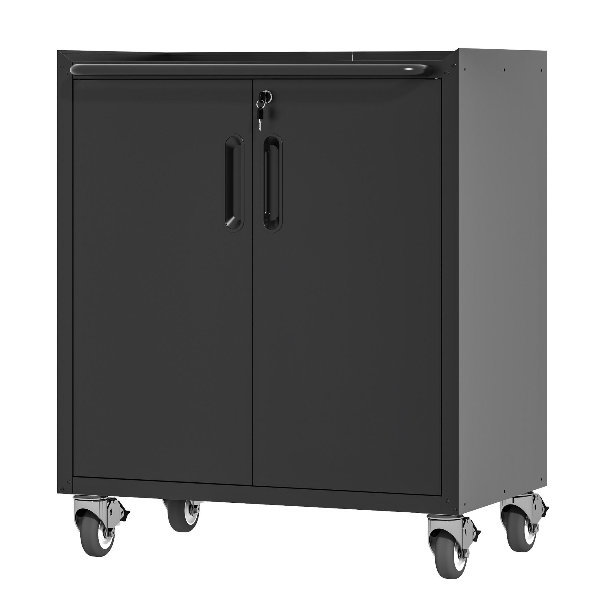 KOMBINATIONSKOFFER – 75 × 42 × 88 cm - Schwarz, Metall (42/88.01/75.01cm) - DCA