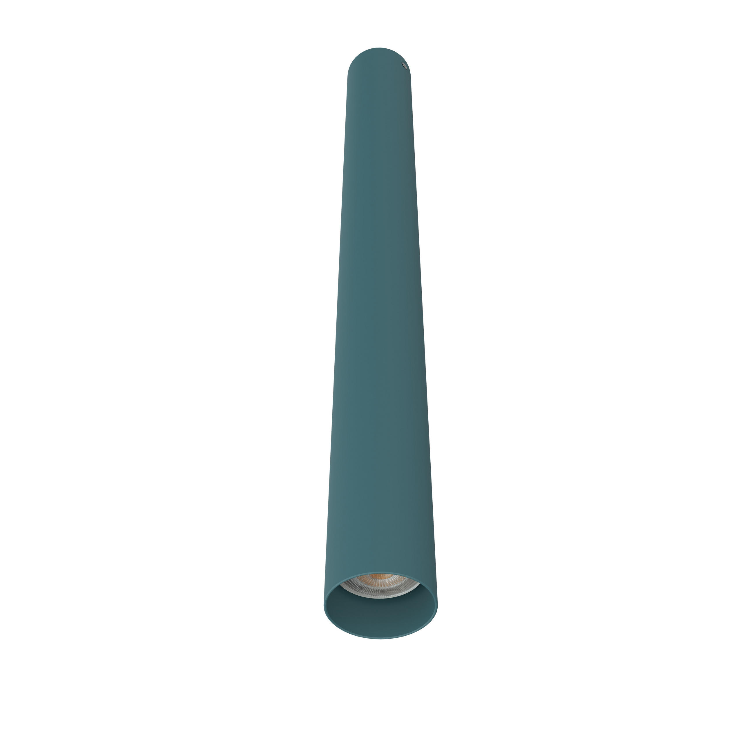 DECKENLEUCHTE Rond - Blau, Metall (6/6/60cm) - Lumicom