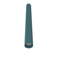 DECKENLEUCHTE Rond - Blau, Metall (6/6/60cm) - Lumicom