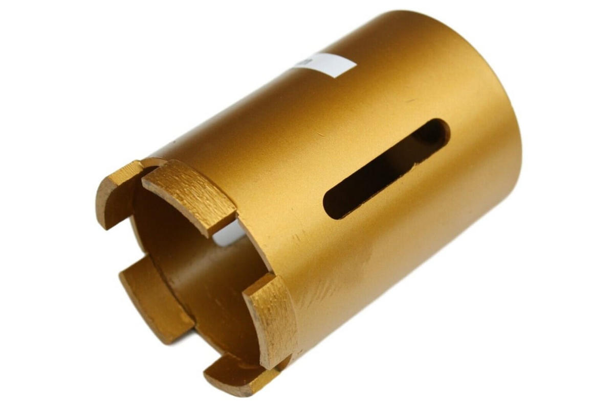STEINBOHRER Diamant, 82mm, SDS Plus, Dosenbohrer - Goldfarben, Metall (30/8.2/1cm) - BONI-SHOP