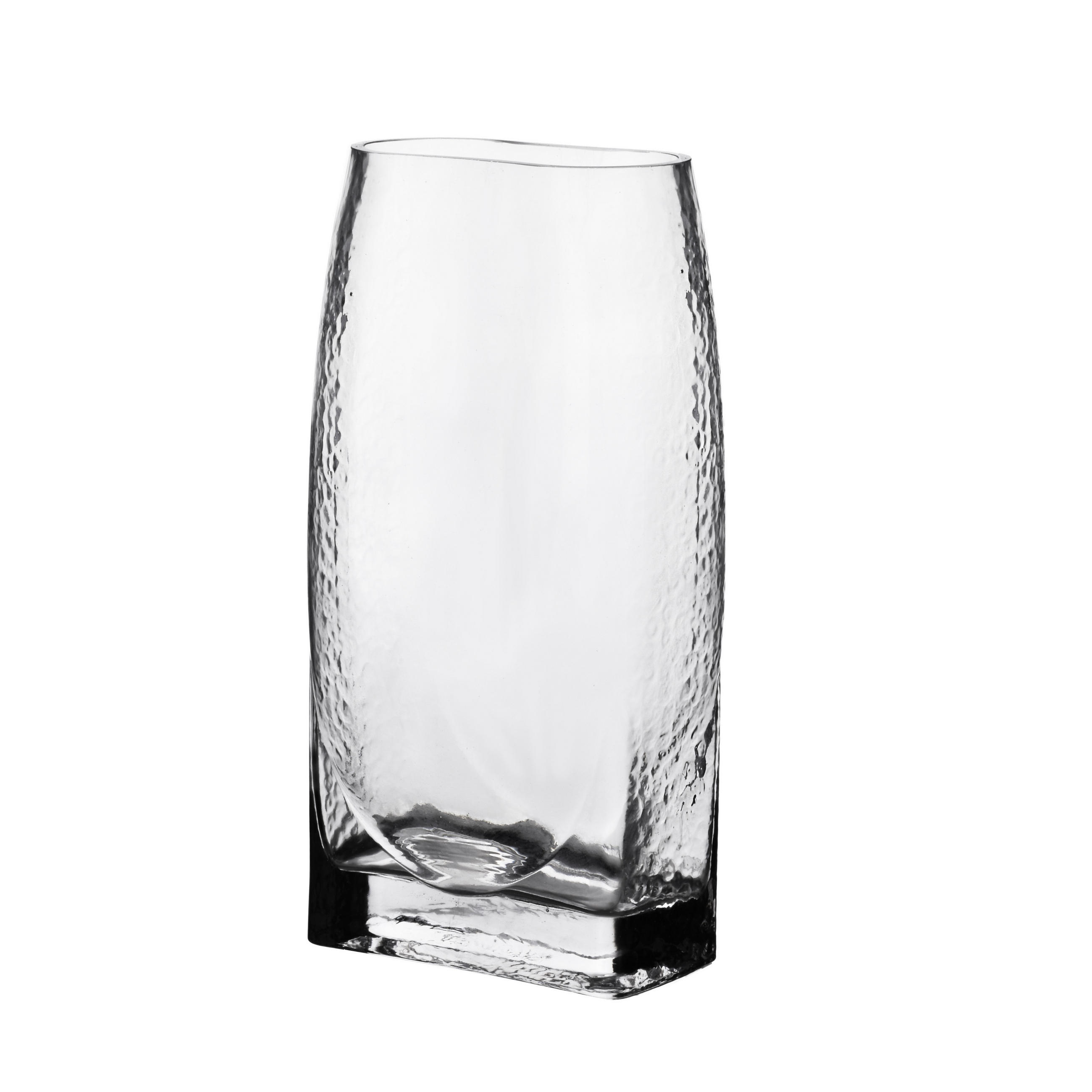 VASE Serenite Transparent 13x7xh27,5 cm Glas - Transparent, Glas (27.5cm) - Mondex