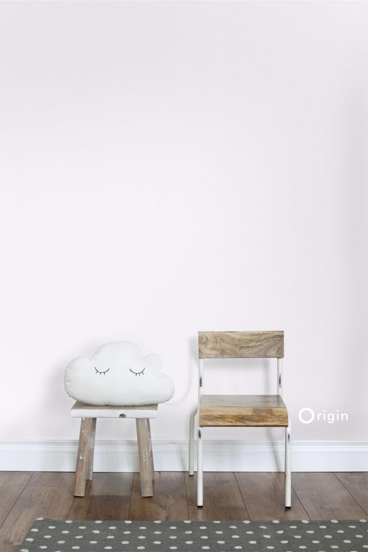 TAPETE Strickmuster 53 cm x 10.05 m - Pink, Papier (53/1000cm) - Origin Wallcoverings
