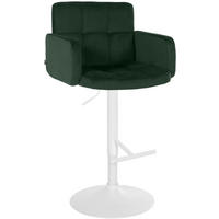 BARHOCKER Los Angeles 93x60x56 cm dunkelgrün - Dunkelgrün, Textil (60/93/56cm) - furnicato