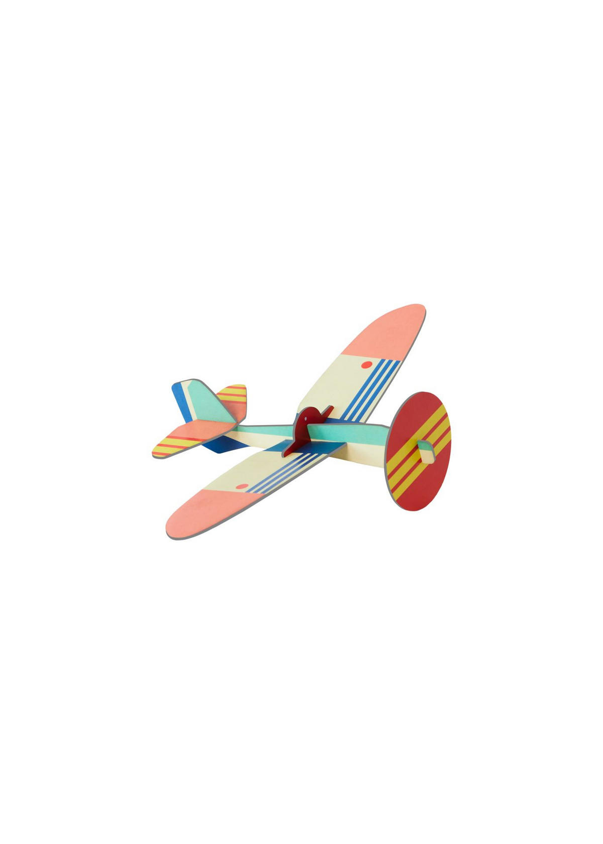DEKOFIGUR Mobil Leuchts Flugz 7/18.7 cm - Multicolor, Wellpappe (7/18.7/28cm) - KUNSTLOFT