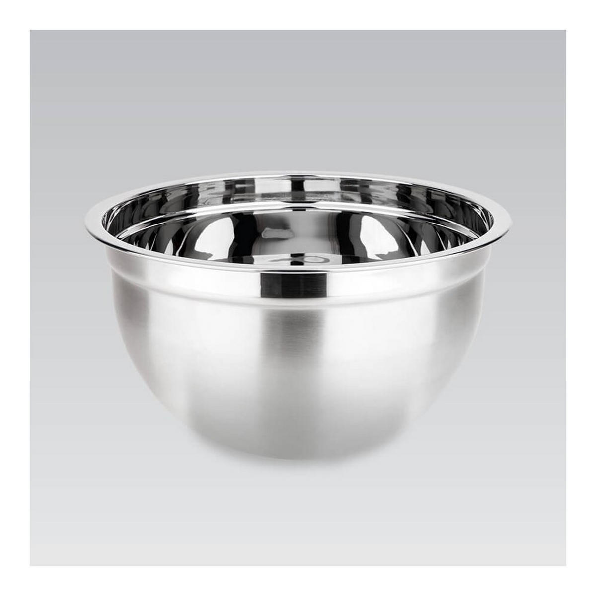 KÜCHENSCHÜSSEL Silber 28/24/14 cm MR1688 - Silberfarben, Metall (24cm) - Maestro 