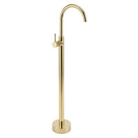 WASCHBECKENARMATUR Freistehend Rea Lungo Gold - Goldfarben, Metall (20/107.5/16cm) - REA