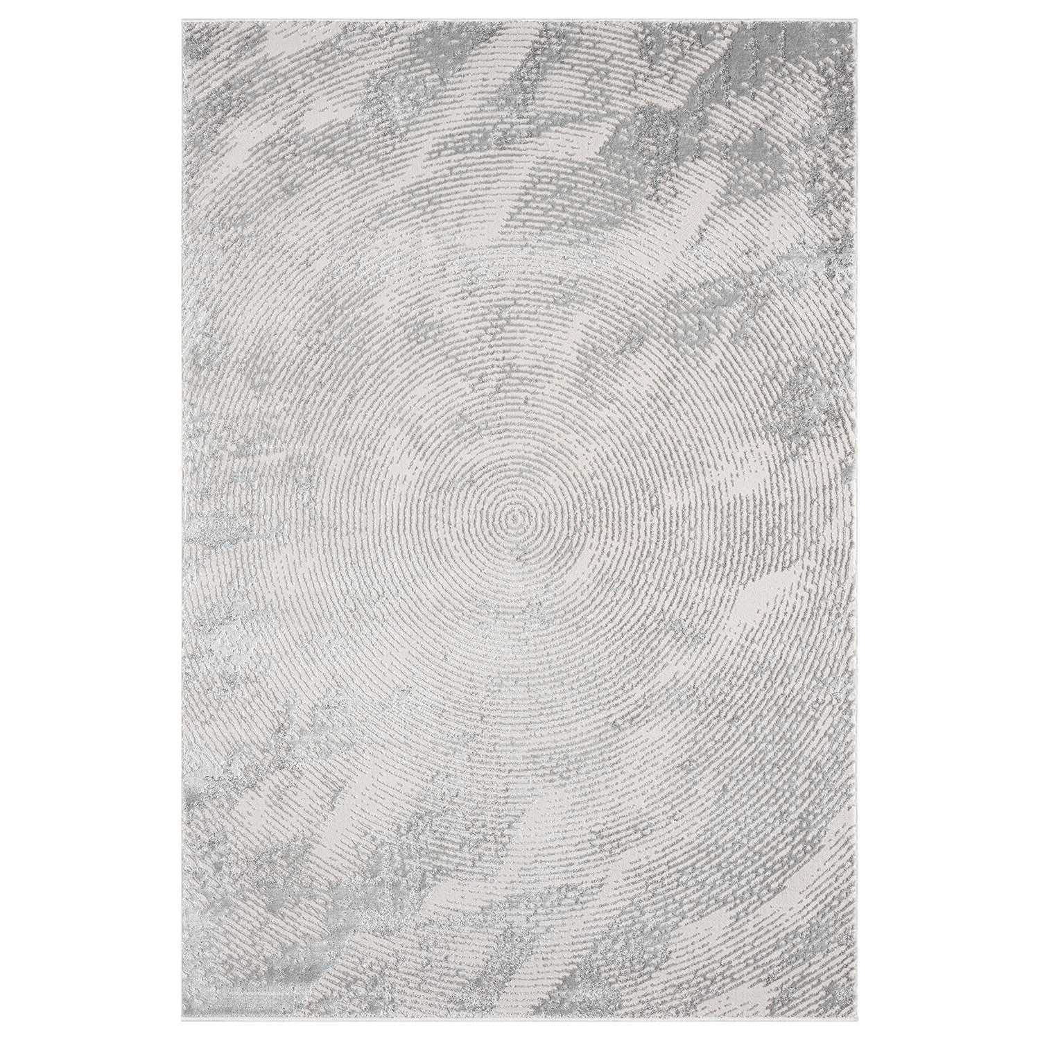 KURZFLOR-TEPPICH Antik 481 Grau 160x230 cm - Grau, Textil (160/230cm) - carpet city