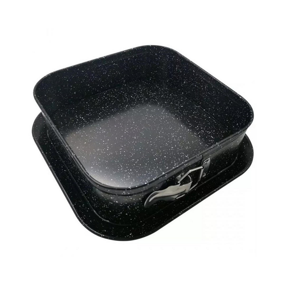 BACKFORM Schwarz 27.5/27.5/6.8 cm KH1791 - Schwarz, Metall (27.5/6.8/27.5cm) - Kinghoff 