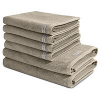 FROTTIERSET Selection 6-teilig - Grau, Textil (50/100cm) - Ross