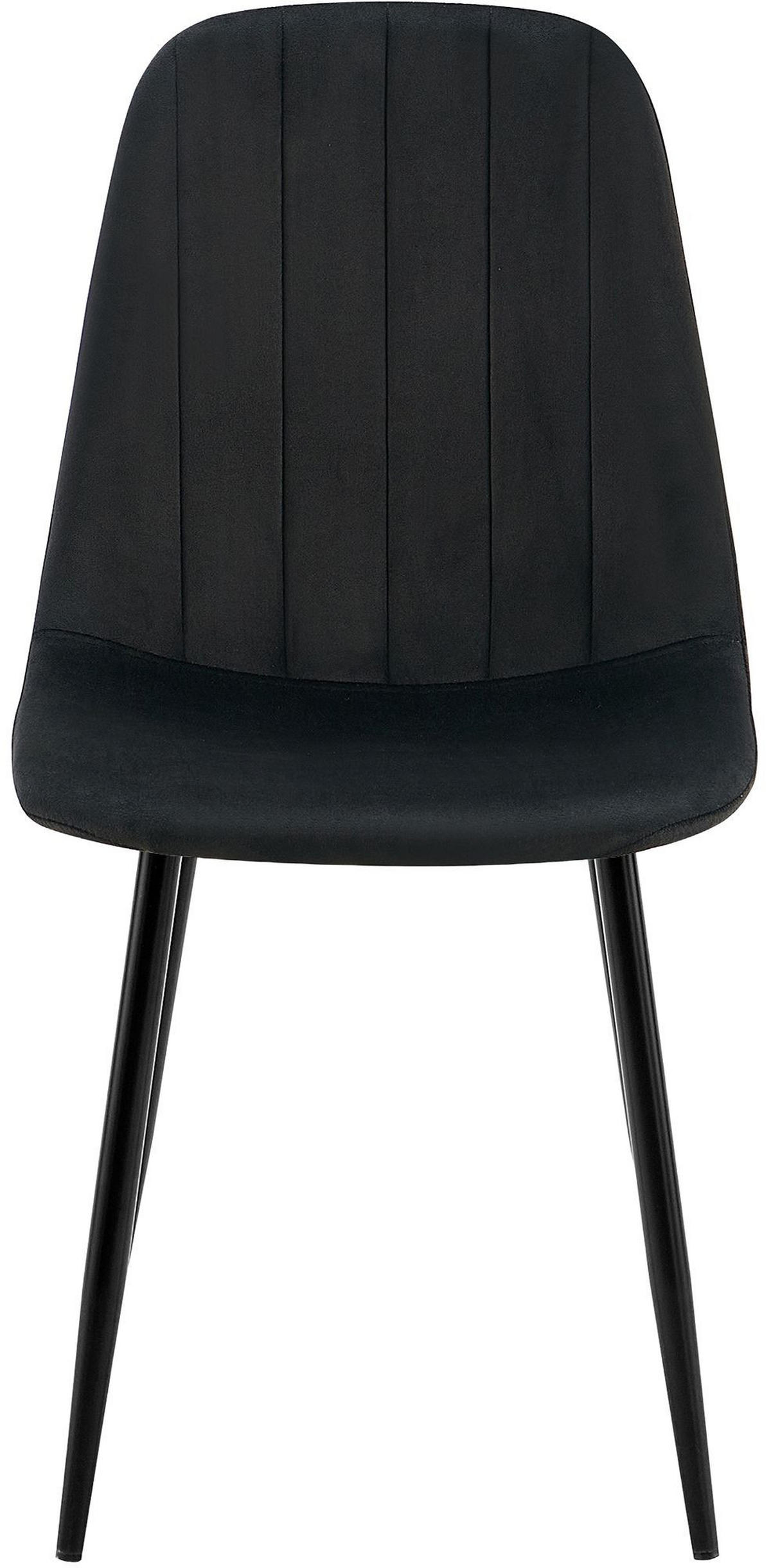 ESSZIMMERSTUHL Baxter 88x45x54 cm schwarz - Schwarz, Metall (45/88/54cm) - furnicato