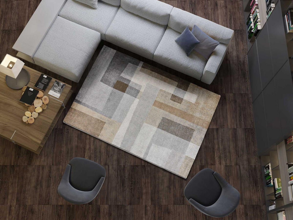WEBTEPPICH Beige Aydin 140/200 cm - Beige, Naturmaterialien/Textil (140/200cm) - Atticgo