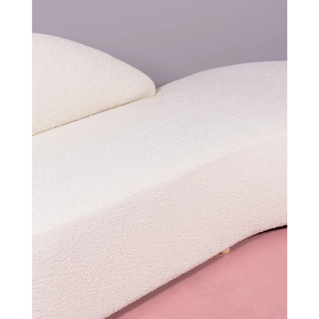 Thumbnail - Nest Dream Sofa, Weiß, Textil, 4-Sitzer, 230x74x98 cm, FSC 100%, Wohnzimmer, Sofas & Couches, Sofas