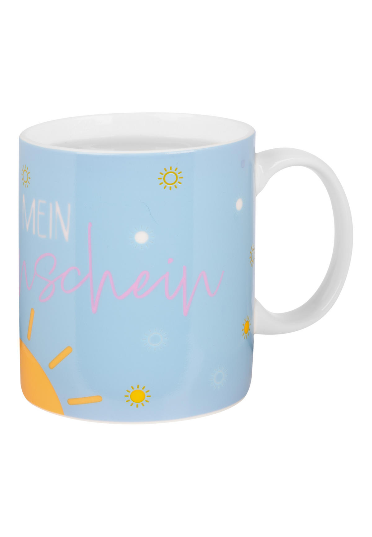 KAFFEEBECHER Du bist mein Sonnenschein Zaubertasse Mehrfarbig 320 ml - Multicolor, Keramik (0.32L) - United Labels