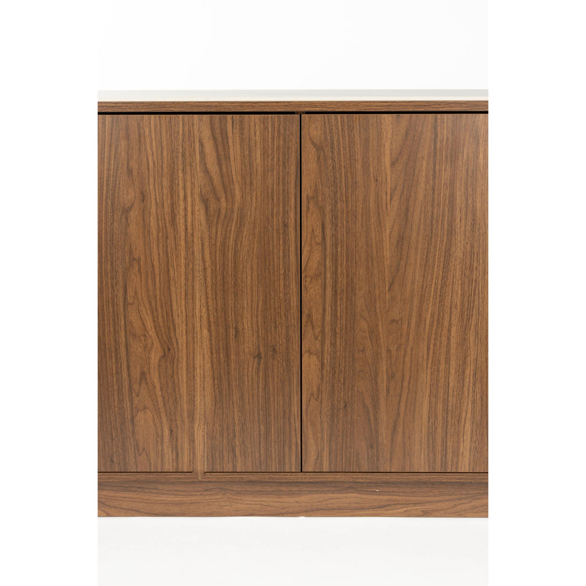 SIDEBOARD Almira Hoch 180 cm / Marmoroptik Walnussfarbe - Braun, Holzwerkstoff (180/75/40cm) - Housecraft Living