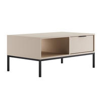 COUCHTISCH Seattle Kaschmir - Beige, Holzwerkstoff (60/100/45.4cm) - Petits-meubles