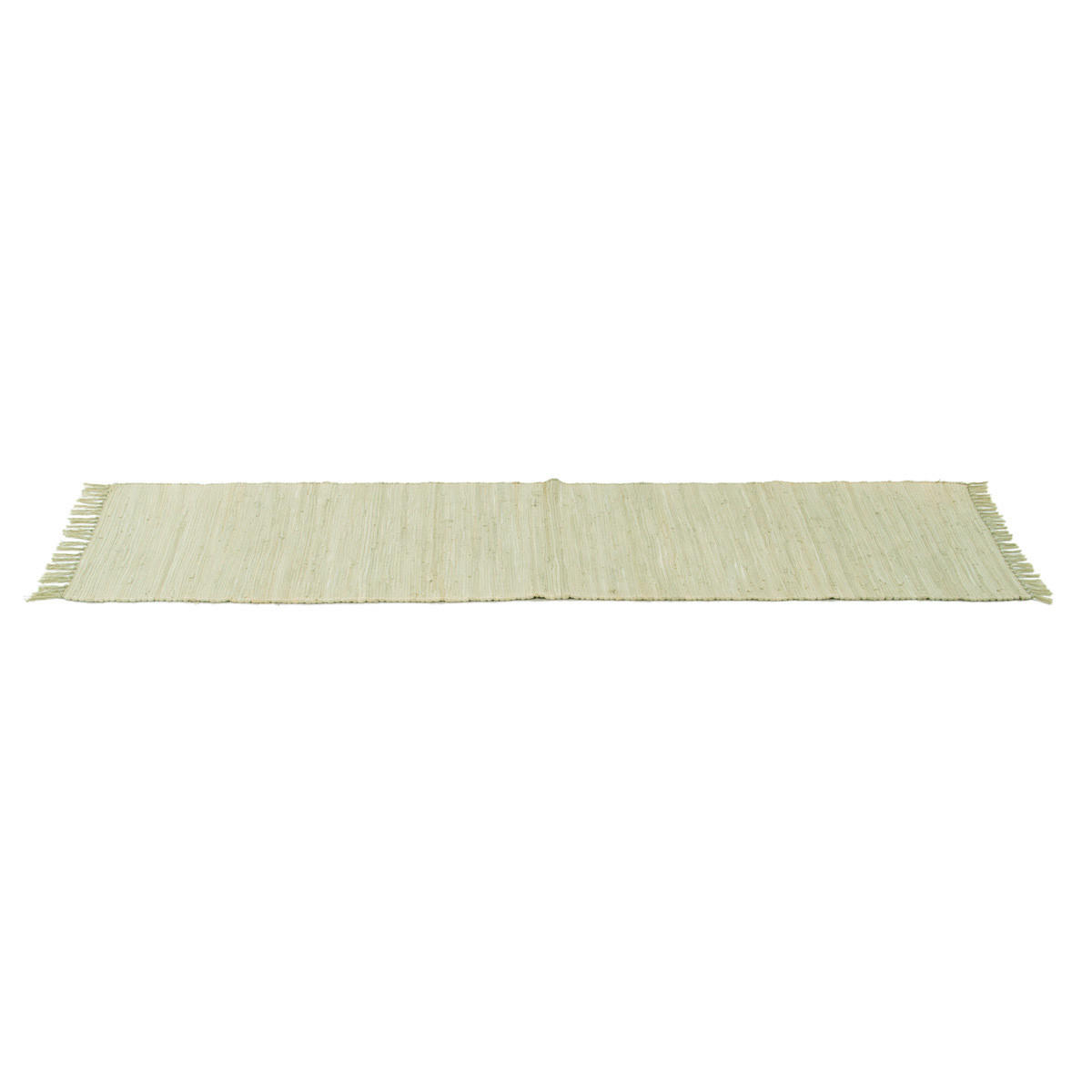 TEPPICH Flur Naturfarben 60x200 cm AUBAGNE - Grün, Textil (200/200cm) - Miliboo