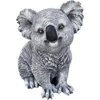 STEINFIGUR Koala Bär, frostfest, massiver Steinguss - Grau, Stein (16/25/21cm) - stoneandstyle