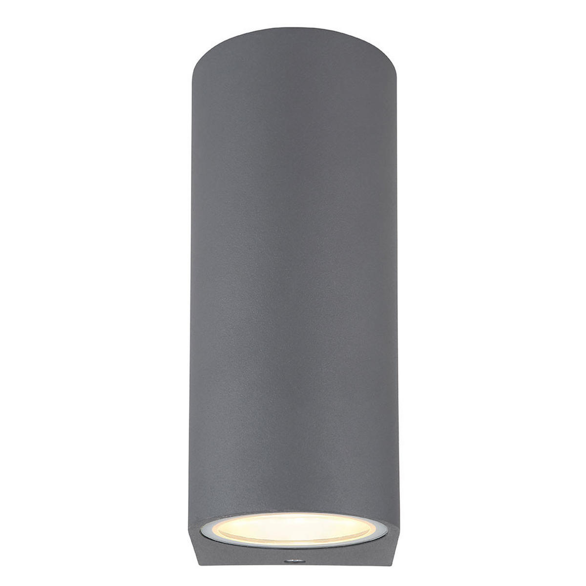 WANDLEUCHTE Up & Down Anthrazit - Anthrazit, Glas (6.8/15/9.2cm) - Globo Lighting