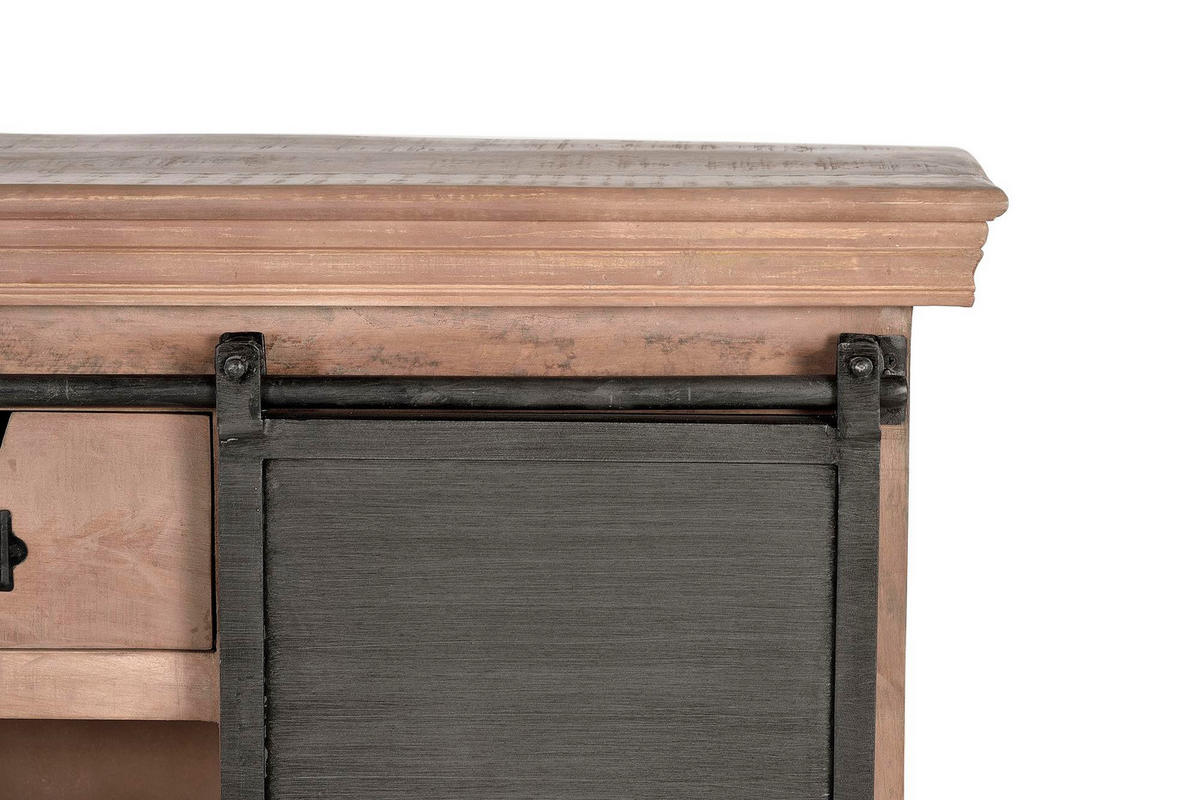 KONSOLE aus Mangoholz - Braun, Holz (32/85/85cm) - Giner y Colomer