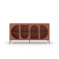 KOMMODE Tayra Braun 160/40/90 cm - Braun, Metall (40/90/160cm) - Drawer