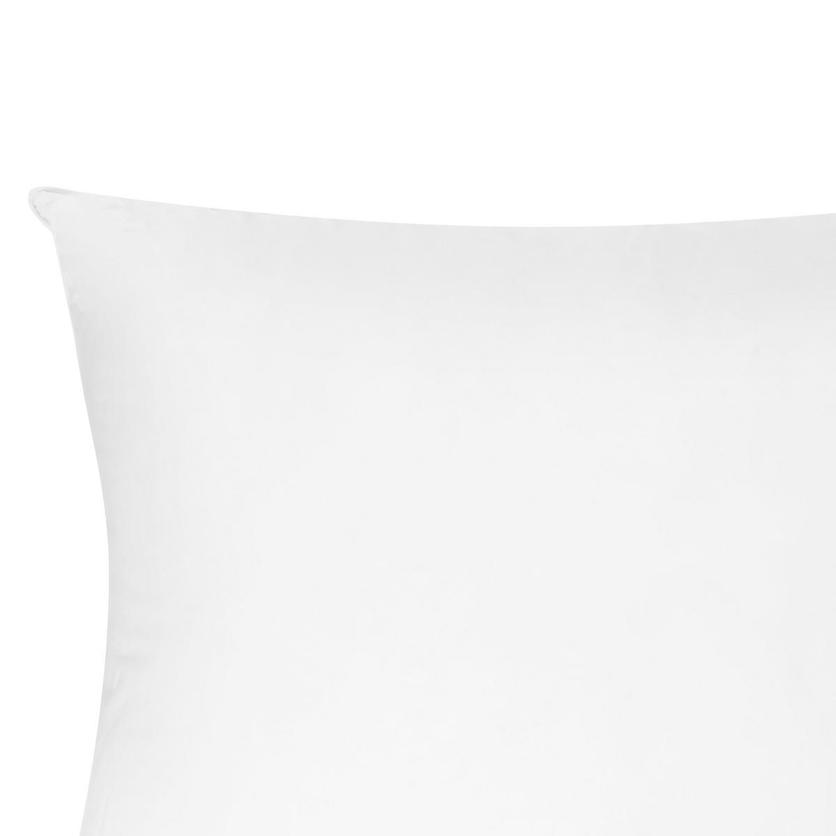 KOPFKISSEN Weiß 60/50 cm Triglav - Weiß, Textil (60/50cm) - Beliani