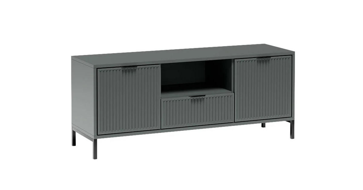 TV-SCHRANK LINKA STYLES LS-03 - Dunkelgrün, Holzwerkstoff (135/56/41cm) - Meblini