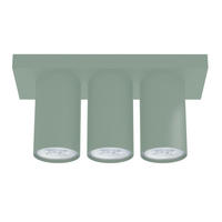 DECKENLEUCHTE - Grün, Metall (10/25/12cm) - Lumicom