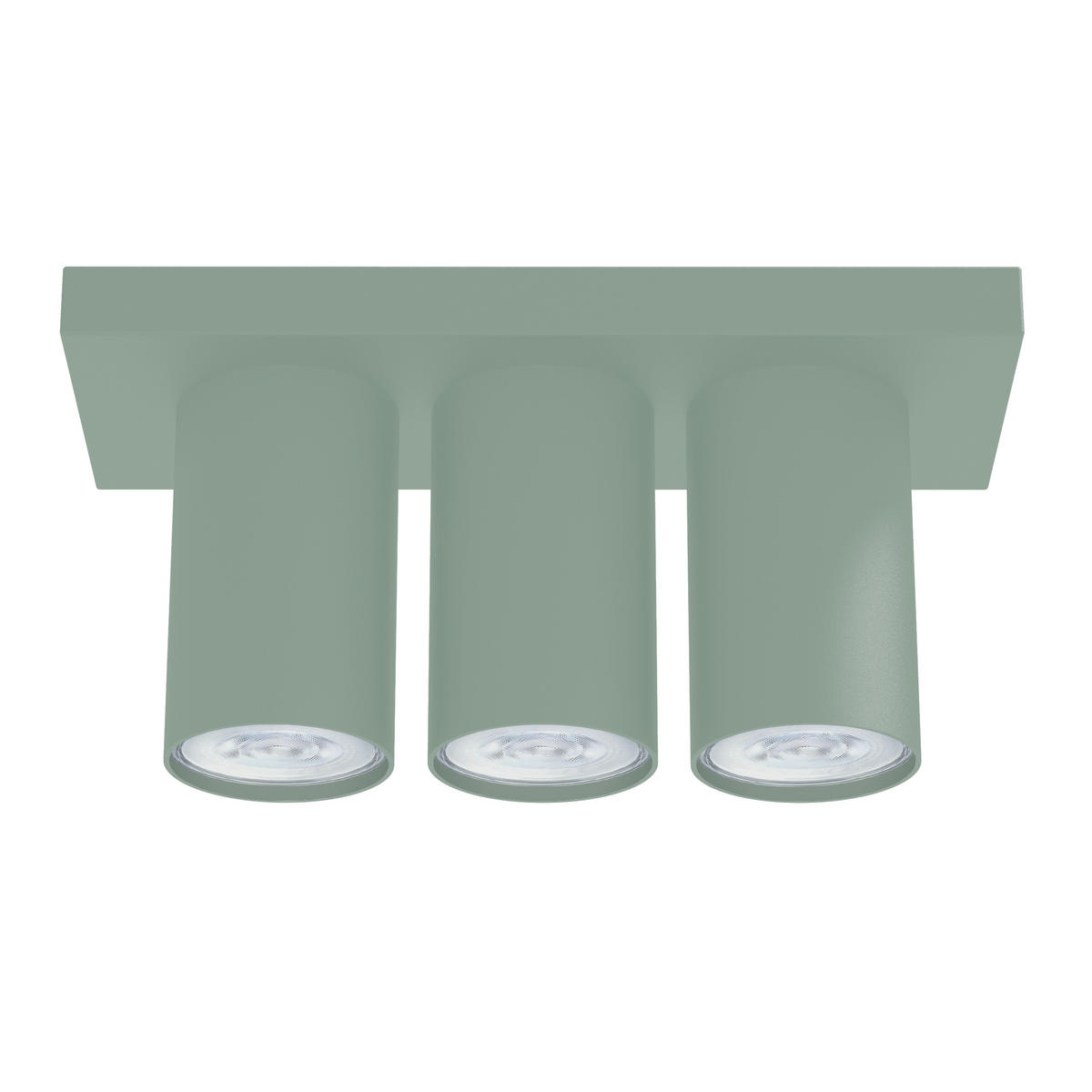 DECKENLEUCHTE - Grün, Metall (10/25/12cm) - Lumicom