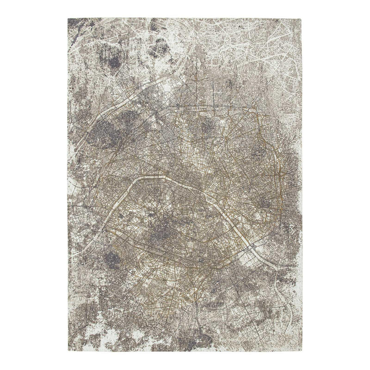 TEPPICH In-/Outdoor Flachgewebe GREY CITY Grau 240 x 340 cm - Grau, Textil (240/340cm) - Novatrend