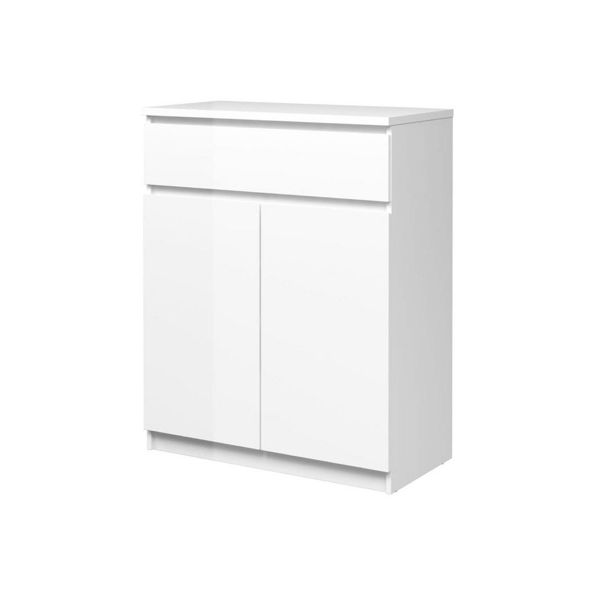 SIDEBOARD weiß - Weiß, Holzwerkstoff (80/100/40cm) - ebuy24