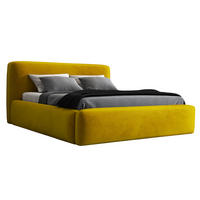 POLSTERBETT LUMO 160x200 Goldfarben - Goldfarben, Textil (160/200cm) - A&J MöbelLand