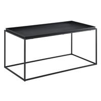 COUCHTISCH Nyker 100/50/47 - Schwarz, Metall (50/100/47cm) - [en.casa]
