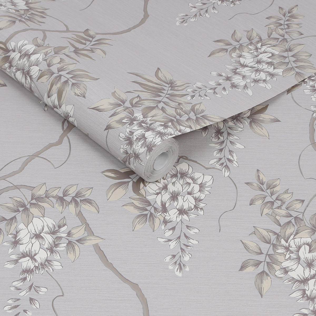 VLIESTAPETE Wisteria Mauve - Lila, Papier/Kunststoff (52/1000cm) - Superfresco Easy