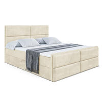 BOXBETT AURA-Z - 120 x 200 - H4 - Beige - Beige, Holzwerkstoff (120/200cm) - ALTDECOR