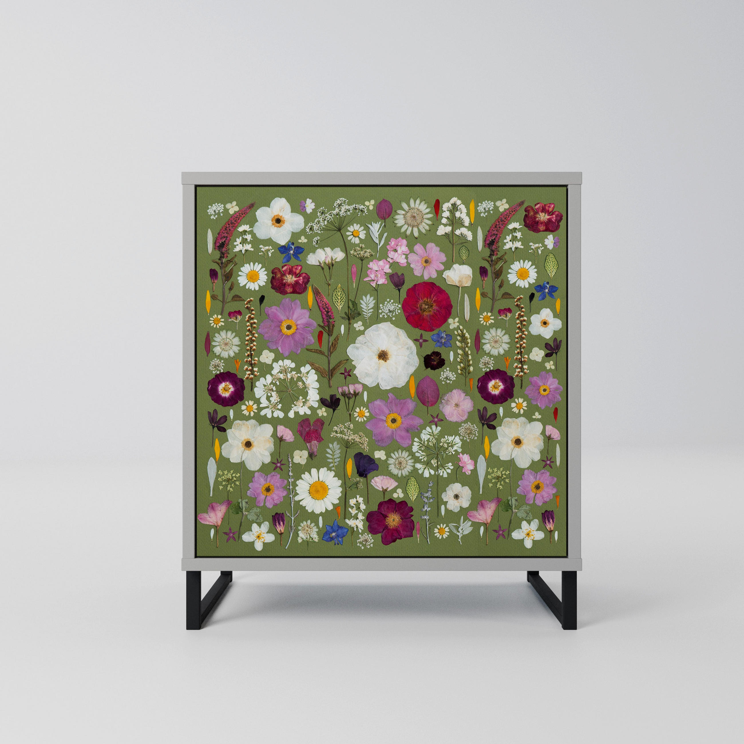 SpaceRebels Sideboard Grau 57.5x67.5x42 cm